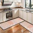 thumbnail image 3 of Kitchen Rugs Sets Of 2,Pioneer Flower Floral Print Pattern Anti Fatigue Kitchen Mat Rugs Non Slip Washable,Decorative Kitchen Floor Mats for Kitchen,Sink,Laundry,17"x47"+17"x47", 3 of 5