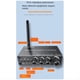 thumbnail image 1 of Receptor de Audio Bluetooth 5.3 AUX/Coaxial/Micrófono/USB Adaptador de Audio Inalámbrico de Música Sin Pérdidas con Control Remoto, 1 of 5