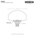 thumbnail image 4 of Lifetime Basketball Backboard and Rim Combo (44-Inch Impact), 4 of 5