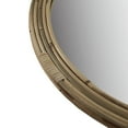 thumbnail image 2 of Luna Natural Rattan Round Wall Mirror, 2 of 5