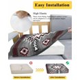 thumbnail image 5 of Red Gray Couch Cushion Covers Stretch, Washable Sofa Seat Covers Individual Seat Cushion Sofa Slipcovers Southwest Retro Ethnic AztecTexture Bohemian Couch Cover Furniture Protector S-1PCS, 5 of 7