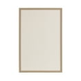 thumbnail image 5 of Kate and Laurel Oakhurst Rectangle Framed Linen Fabric Pinboard, 24 x 36, Light Tan, Traditional Decorative Bulletin Board with Stepped Profile and Lightly Distressed Finish, 5 of 7