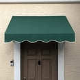 thumbnail image 2 of Awntech 4.38 Ft San Francisco Closed-Sided Fixed Awning Canopy (52.5in x 31in x 24in), Forest, 2 of 4