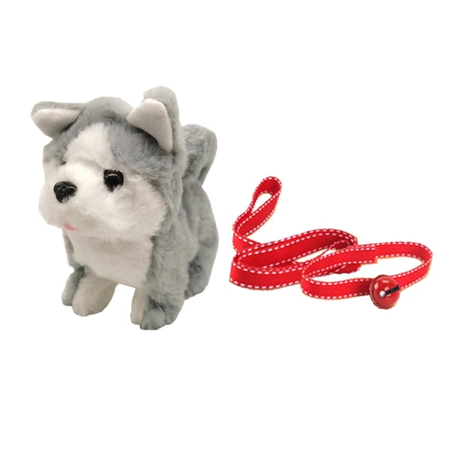 Perro de peluche electrónico Zulema compañero de Walk suave