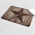 thumbnail image 5 of CafePress - Barnwood Texas Star Mousepad - Non-slip Rubber Mousepad, Gaming Mouse Pad, 5 of 6