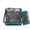 Blue-Cardinals Floral, variant on Cardinals Floral Print Crossbody Hobo Bag with Wallet for Women Waterproof Shoulder Handbag Satchel Purse Leather Messenger Bag Clutch, Blue