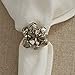 thumbnail image 3 of Split P Silver Jingle Bell Cluster Napkin Ring Set of 4, 3 of 4