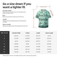 thumbnail image 5 of Pofeuu Not All Those Who Wander Are Lost1 Print Mens Casual Short Sleeve Shirts Beach Summer Spread Collar Pocket Tops Men's Casual Short-sleeved Shirt-4X-Large, 5 of 5