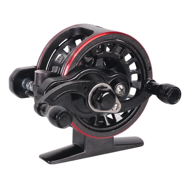 Carrete de pesca Ruedas Aluminio Carrete de pesca con mosca de invierno Liso reforzado con metal Ndcxsfigh Para Estrenar