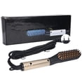 thumbnail image 1 of Portable Electric Heated Beard Straightening Comb - Men's Beard Brush (EU Plug), 1 of 18