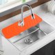 thumbnail image 5 of Alfombrilla de agua para grifo de cocina, protector contra salpicaduras para fregadero, protector para encimera (naranja) Ehuebsd  Libre de BPA, 5 of 8