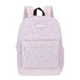 thumbnail image 4 of Aeropostale  Backpack for School, College, and Travel， Water Resistant Bookbag Lilac Heart, 4 of 5