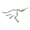 (4 pack) Flowmaster F13-817699 American Thunder Stainless Steel Dual Cat-Back Exhaust System