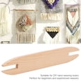 thumbnail image 4 of Lanzadera de madera de haya para tejer, bufanda para Jersey, accesorios para tejer tapices, 2 uds., 4 of 7