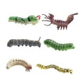 thumbnail image 4 of 6 modelos de simulación de gusanos de juguete para niños, accesorios de fotografía, juguetes de aprendizaje cognitivo realistas y detallados, gusanos, 4 of 10