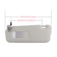 thumbnail image 5 of Sun Visor Front Left Driver Side Gray TDY169320 for Mazda CX 9 2010 2015 New, 5 of 5