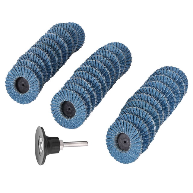 2 set 50mm 2 Pouces Disque de Ponçage de Disque de Volet pour les Outils Abrasifs Rolor Roll Lock