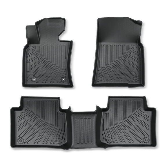 Findmall 3D TPE Floor Mats Liners for Toyota Camry LE SE XLE Sedan 2018-2024 Waterproof and Anti-slip