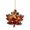 Multicolor5, variant on Maple Leaf Acrylic Fall Ornament, 3.94 inch Window Hanging Suncatcher, Fall Season Autumn Leaf Pendant Wall Art Decor for Thanksgiving, Xmas Party Christmas Tree Embellishments
