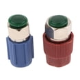 thumbnail image 2 of Adaptadores Carga de Aire Acondicionado 2pcs 1 ,4 sae Hi , Low R12 R22 A R134a, 2 of 8