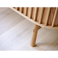 thumbnail image 6 of Unique Furniture Rounded Sliding Door Sideboard 63"W in Natural Oak, 6 of 11