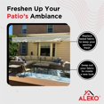 thumbnail image 3 of ALEKO Ivory Fabric Replacement for Retractable 12 x 10 ft Awning, 3 of 9