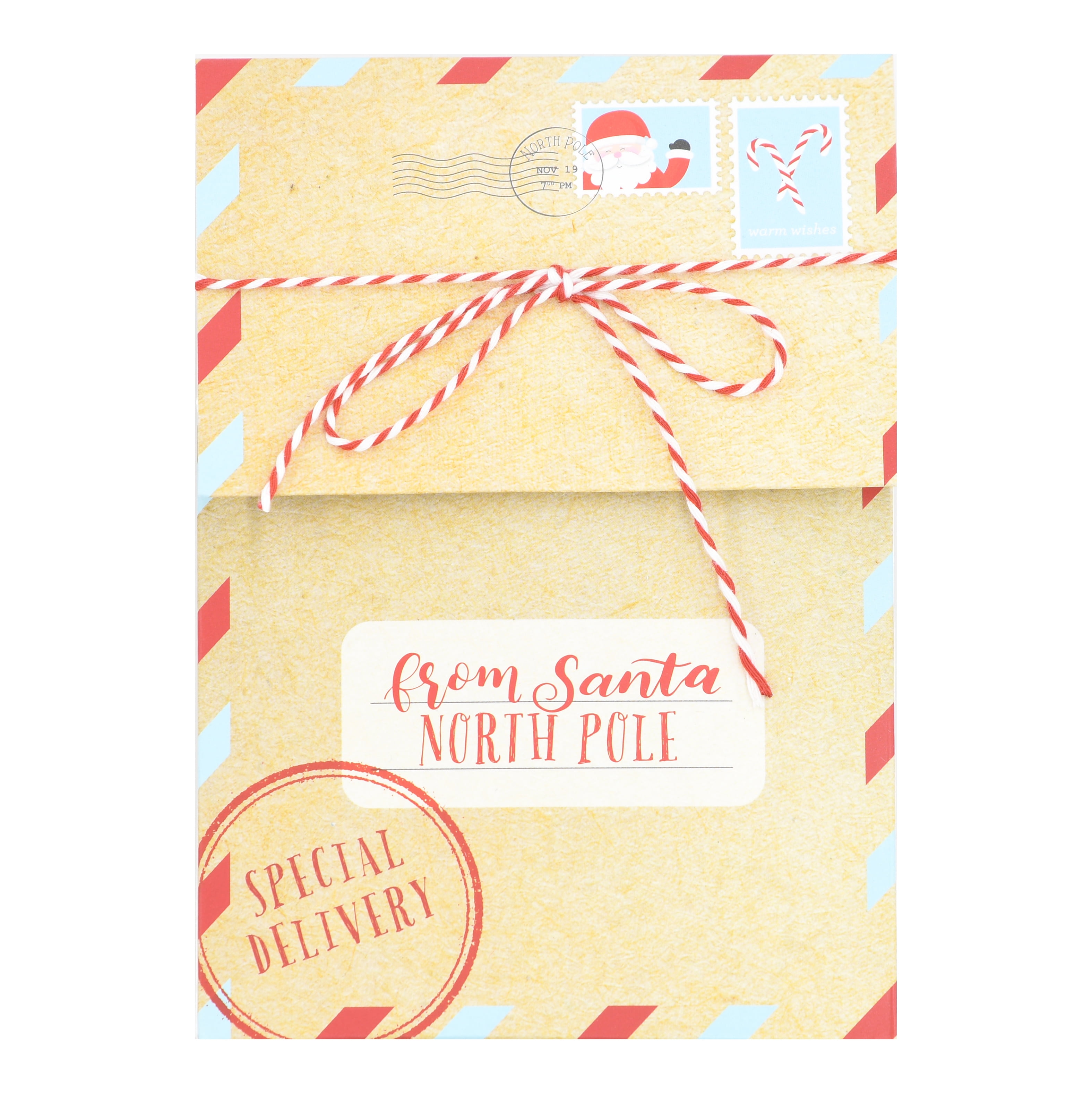 Santa Dog Set of 8 with Metallic//Glitter Accents Christmas Money or Gift Card Holder Cards