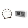 thumbnail image 1 of Expositor De Madera Con Reloj Giratorio Automático, Ideal Para Decoración Del Hogar, Regalo, Organizador De Almacenamiento, Estante Antiguo Para Escritorio, Oficina, Mesa De Comedor, Armarios, 1 of 8