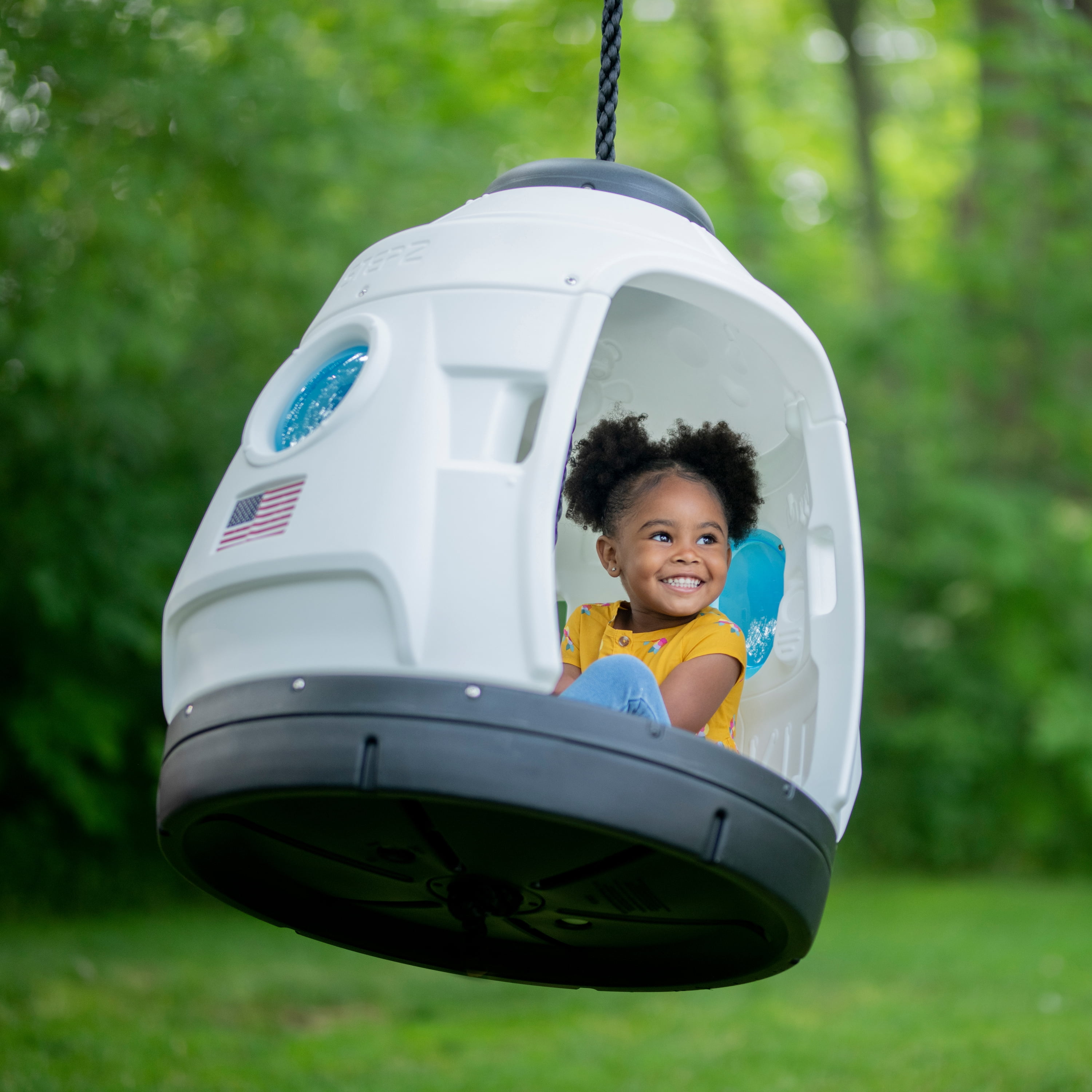 Step2 Space Capsule Outdoor Plastic Kids Tree Swing or Backyard Playhouse