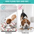 thumbnail image 3 of Dog Food Mat with Red and Pink Cherry Print, Absorbent Waterproof Pet Feeding Mat, Non-Slip, Quick Dry, Easy Clean Mat with Aesthetic Fruit Design for Cherry Lovers, 3 of 6