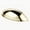 Polished Brass, variant on Alno Inc Contemporary 3 1/2'' Center Cup/Bin Pull