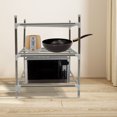 thumbnail image 4 of Luxshiny Rack Para Olla Resistente Y Funcional Con Soporte Para Cocina Color Plateado, 4 of 8