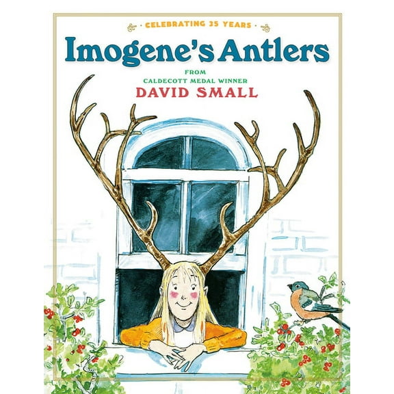 Imogene's Antlers: A Christmas Book for Kids, (Hardcover)