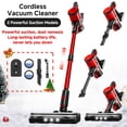 thumbnail image 6 of Cord and Cordless Vacuum Cleaner for Home, MAX 70Kpa Stick Vacuums Lightweight, Some Have with Detachable Battery Display, Max 45Mins Runtime, 8in 1 Handheld Vacuum for Hardfloor  Carpets Pet Hair., 6 of 13