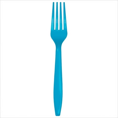 

Premium Plastic Forks Bulk Turquoise Pack of 50