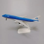 20cm Netherlands KLM Boeing 747 Airlines Diecast Airplane Model Plane Aircraft