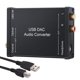 thumbnail image 1 of USB a SPDIF Coaxial RCA y Convertidor de Conector de Auriculares de 3,5 Mm USB DAC Adaptador de Audio óPtico USB DAC PCM para Windows Mac, 1 of 5