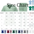 thumbnail image 4 of Fabrcox Woman Scrubs Set Stretch V-Neck Scrub Top & Jogger Pant Stretch Nursing Uniform Scrub Suit with Pocket, 4 of 6