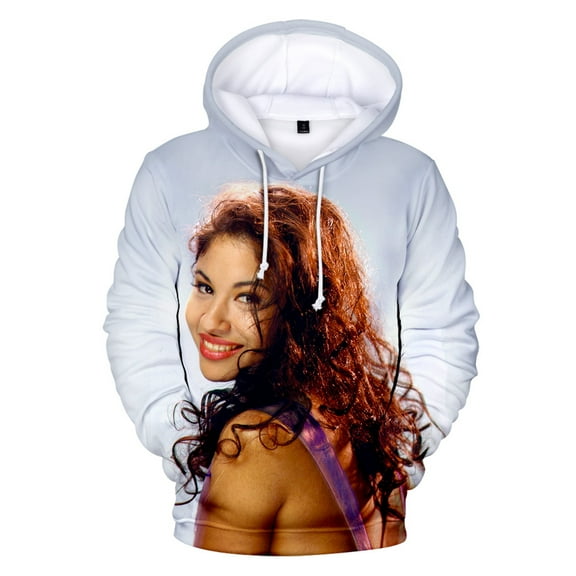 Selena Hoodie Women's Sweatshirts Fashion Hip Hop Quintanilla Hooded Streetwear Oversized Pullover