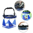 thumbnail image 2 of Portable EVA Camping Fishing Bucket Fish Live Bait Water Container Collapsible Transparent Fishing Bucket Easy to Use, 2 of 9
