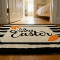 thumbnail image 5 of Happy Easter Carrot Bunny Welcome Doormat - Non- Indoor/Outdoor Entryway Rug, Washable Front Door Mat for Spring, Porch, Kitchen, and Home Easter Decor, 5 of 7