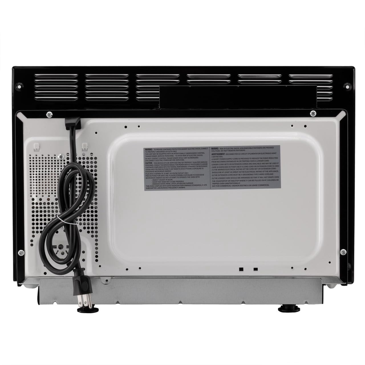 RecPro RV Microwave | .9 cubic ft Black Microwave with Trim Kit | 900 Watt (RPM-5-BLK) | Direct Replacement for Greystone