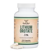 Lithium Orotate - 210 x 5 mg capsules - Supports Healthy Mood