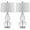 Clear, variant on SAFAVIEH Mercurio Double Gourd Lamp (Set of 2) | Clear |