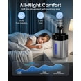thumbnail image 2 of Stainless Steel Humidifier Easy Clean, 1Gal/4L Cool Mist Humidifiers for Bedroom, Dishwasher Safe Large Room, Black, 2 of 7