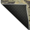 thumbnail image 5 of Addison Rugs Mayfield Premium Machine Washable Transitional Abstract Charcoal Round Rug, 8' x 8', 5 of 5