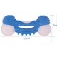 thumbnail image 4 of Juguetes azules para mascotas con dientes resistentes a las mordeduras, TPR, masticables, con anilla de púas, juguetes para perros, suministros para mascotas, 4 of 5
