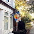 thumbnail image 2 of Santa Claus Hope I Don't Get Stuck Flag Canvas House Size, 2 of 4