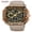 Gray, variant on Unisex Watch Dual Display Sport Watch with Stopwatch Alarm Countdown and LED Backlight for Daily and Outdoor