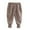 Khaki, variant on AherBiu Baby Clothes Toddler Boys Pants Elastic High Waisted Cinch Bottom Pants Kids Winter Clothes